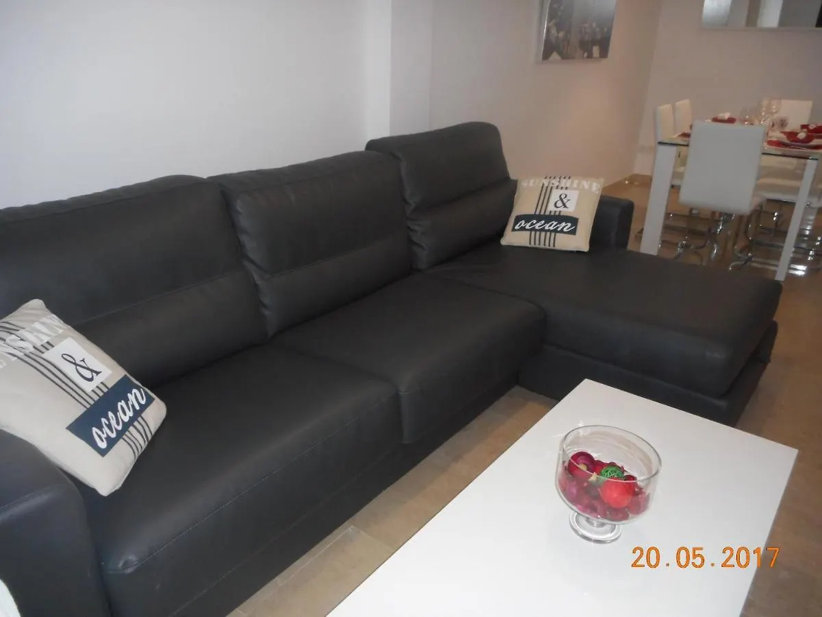 2105-Apt 2 Bedrooms, On The Beach, Port View, Pool Manilva 0*,  Spain