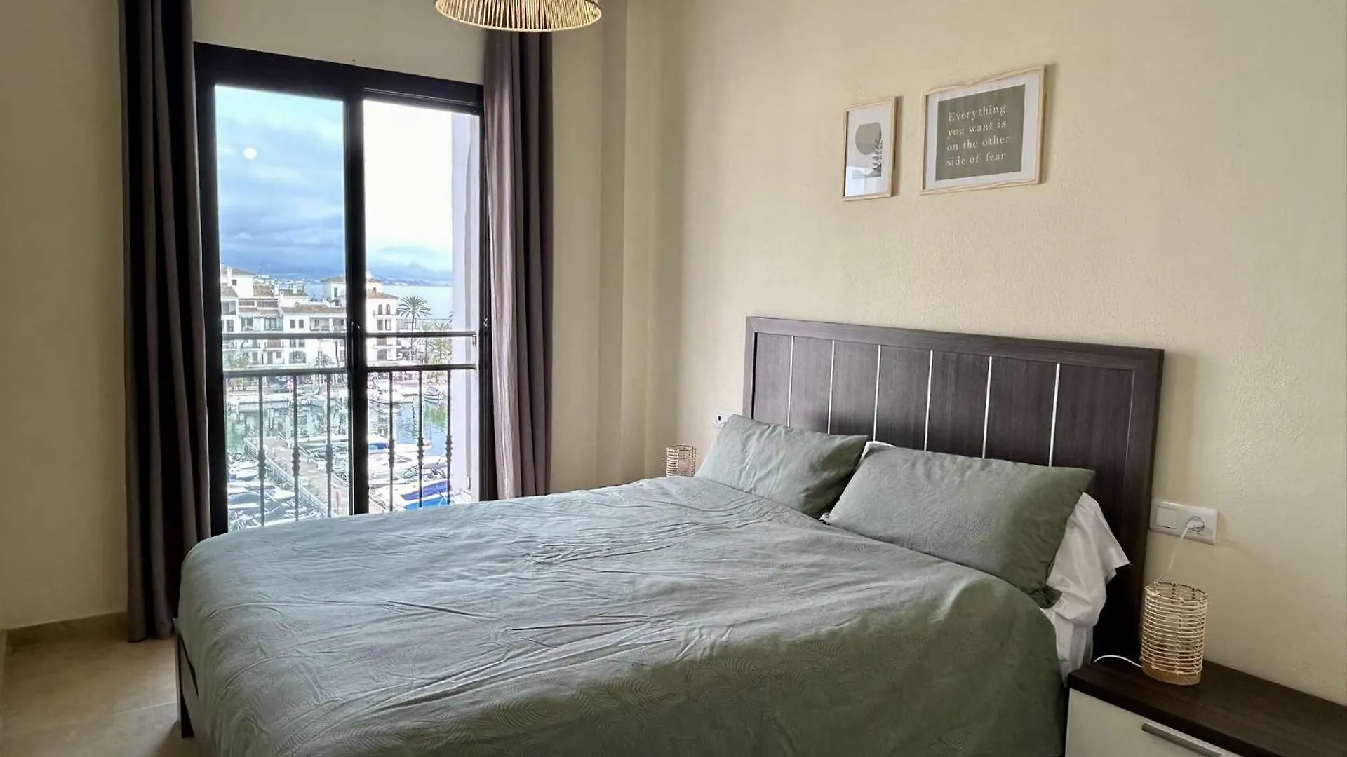2105-Apt 2 Bedrooms, On The Beach, Port View, Pool Manilva Spain